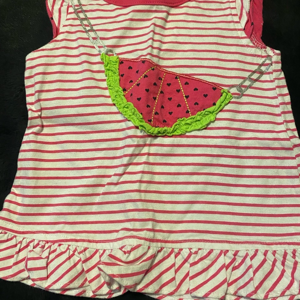 Quacker Jack tank with watermelon design